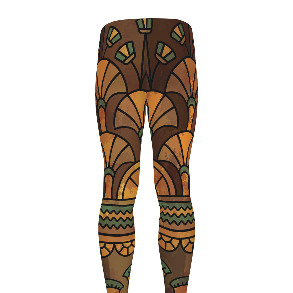 Egyptian Ethnic Pattern Print Men's leggings