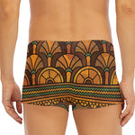 Egyptian Ethnic Pattern Print Men's Short Boxer Briefs