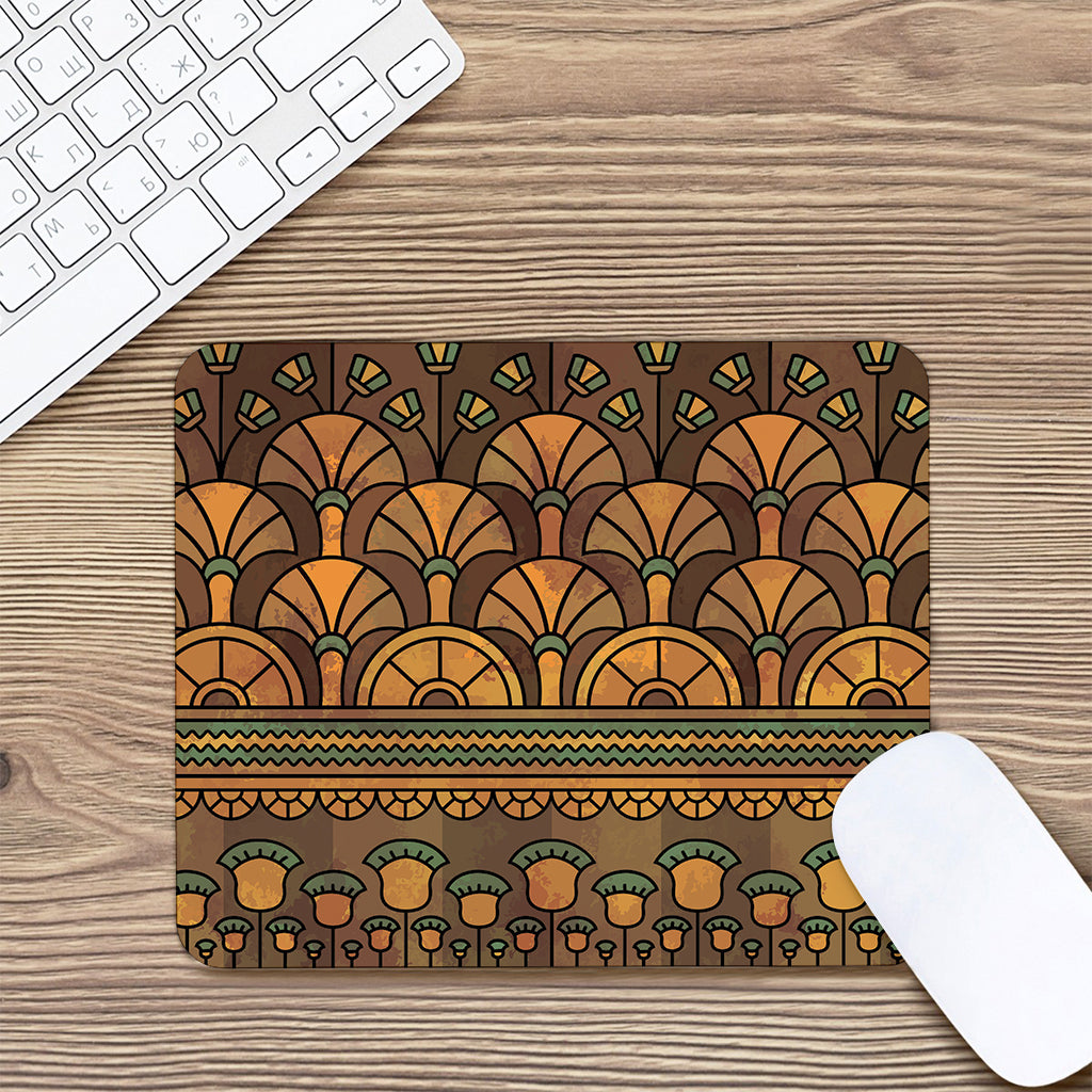 Egyptian Ethnic Pattern Print Mouse Pad