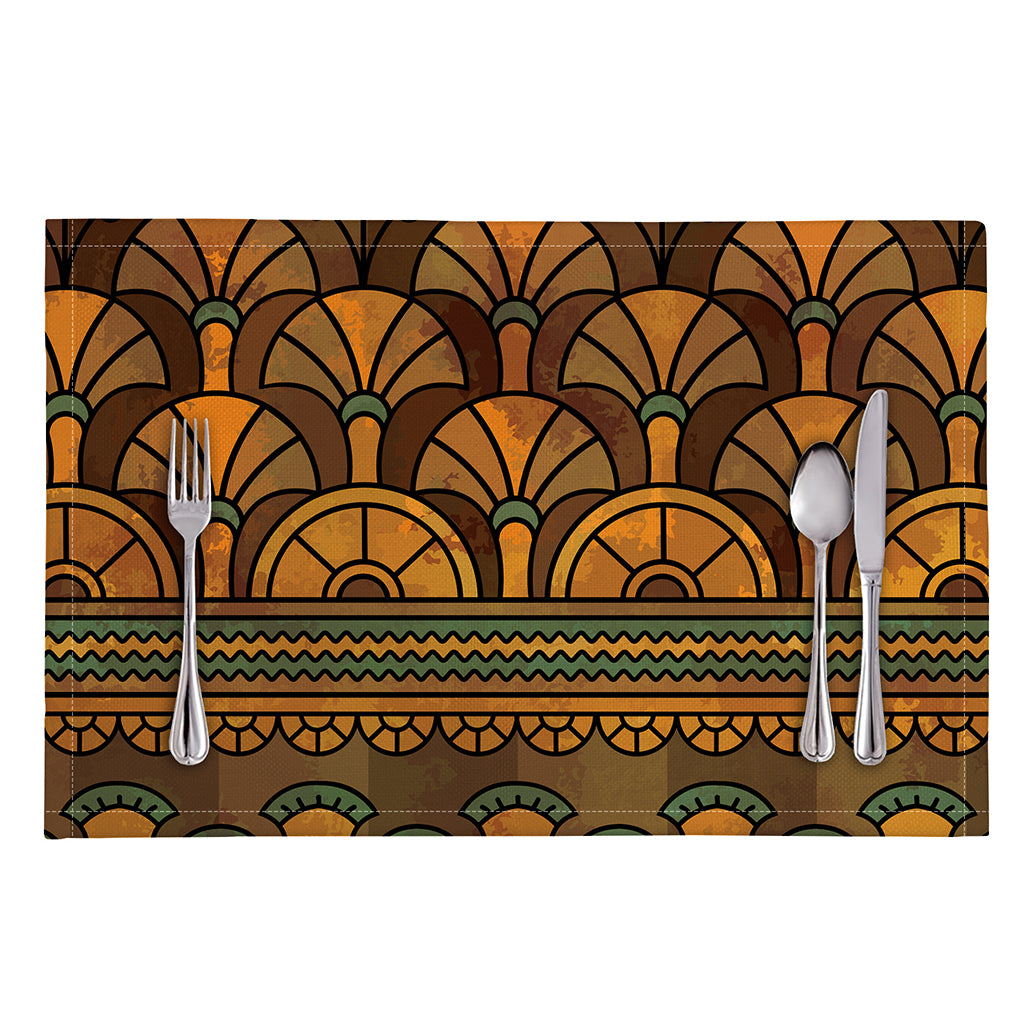Egyptian Ethnic Pattern Print Placemat