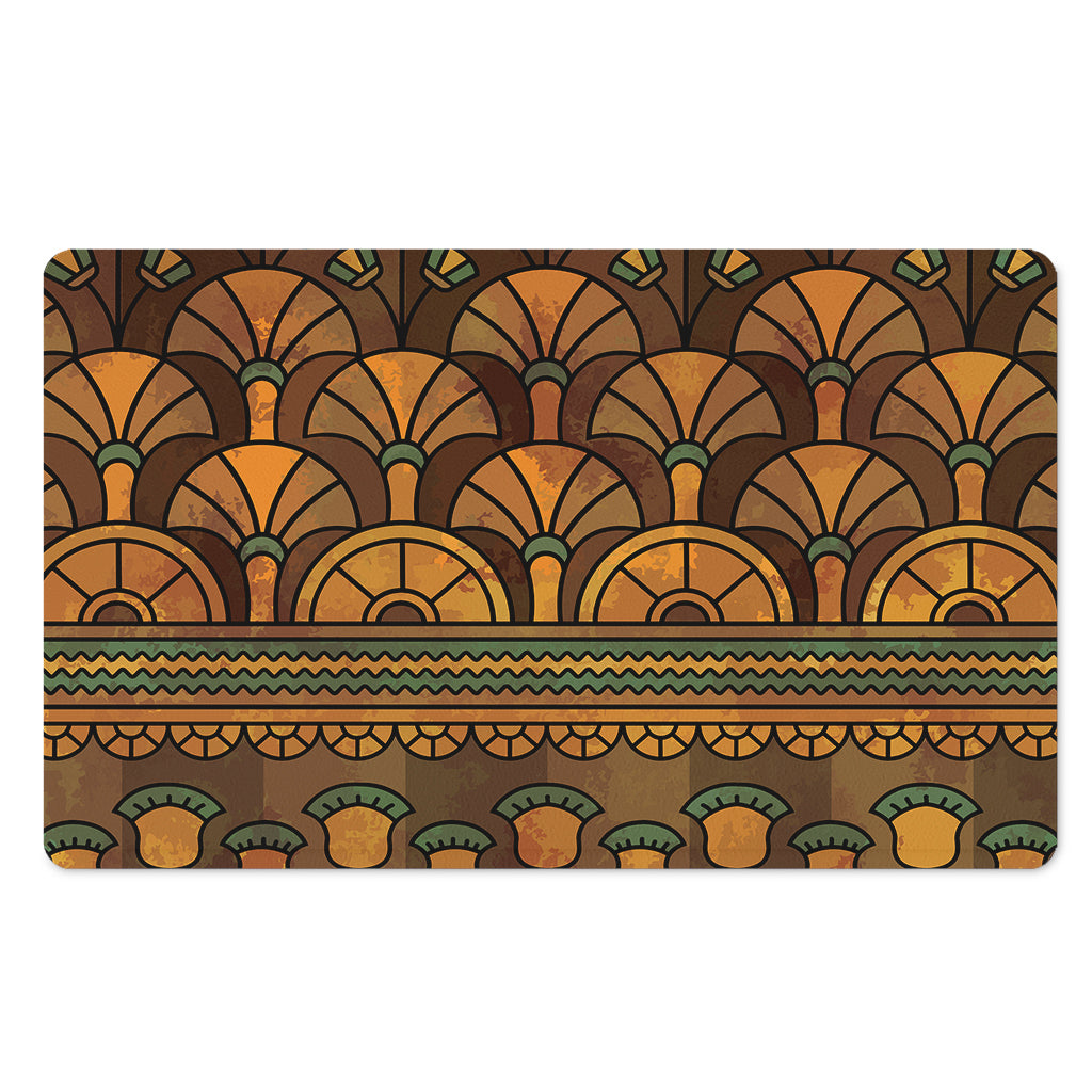 Egyptian Ethnic Pattern Print Polyester Doormat