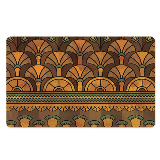 Egyptian Ethnic Pattern Print Polyester Doormat
