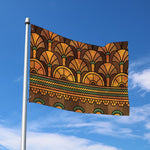 Egyptian Ethnic Pattern Print Polyester Flag