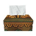 Egyptian Ethnic Pattern Print Rectangle Tissue Box Cover