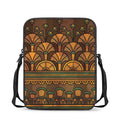 Egyptian Ethnic Pattern Print Rectangular Crossbody Bag