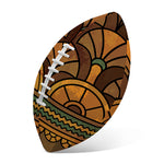 Egyptian Ethnic Pattern Print Rugby Ball