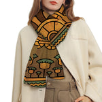 Egyptian Ethnic Pattern Print Scarf