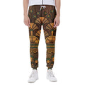 Egyptian Ethnic Pattern Print Joggers