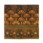 Egyptian Ethnic Pattern Print Silk Bandana