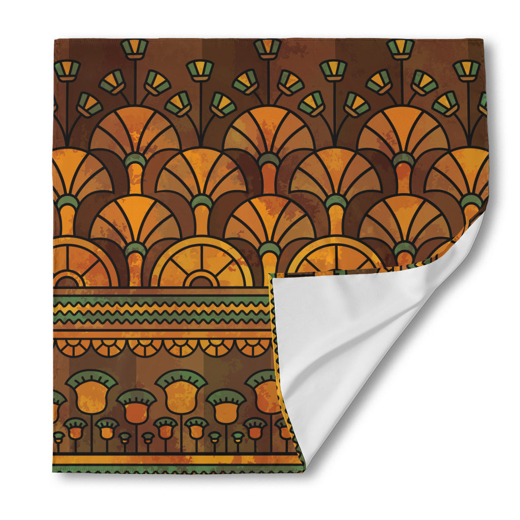 Egyptian Ethnic Pattern Print Silk Bandana