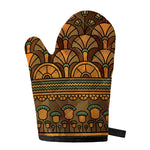 Egyptian Ethnic Pattern Print Single Oven Mitt