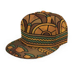 Egyptian Ethnic Pattern Print Snapback Cap
