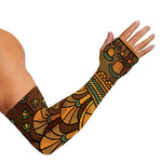 Egyptian Ethnic Pattern Print Sun Protection Arm Sleeves