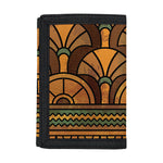 Egyptian Ethnic Pattern Print Trifold Wallet