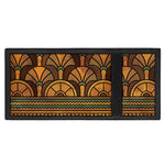 Egyptian Ethnic Pattern Print Trifold Wallet