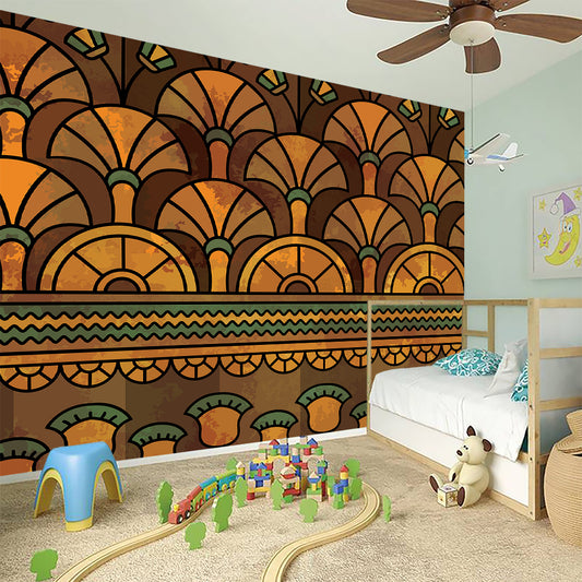 Egyptian Ethnic Pattern Print Wall Sticker