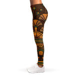 Egyptian Ethnic Pattern Print Women's Leggings