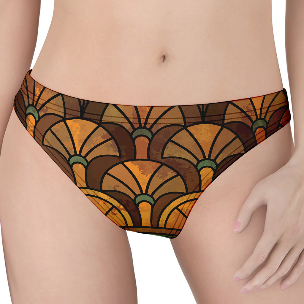 Egyptian Ethnic Pattern Print Women's Thong