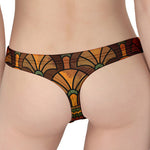 Egyptian Ethnic Pattern Print Women's Thong