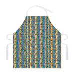 Egyptian Eye Of Horus Pattern Print Adjustable Apron