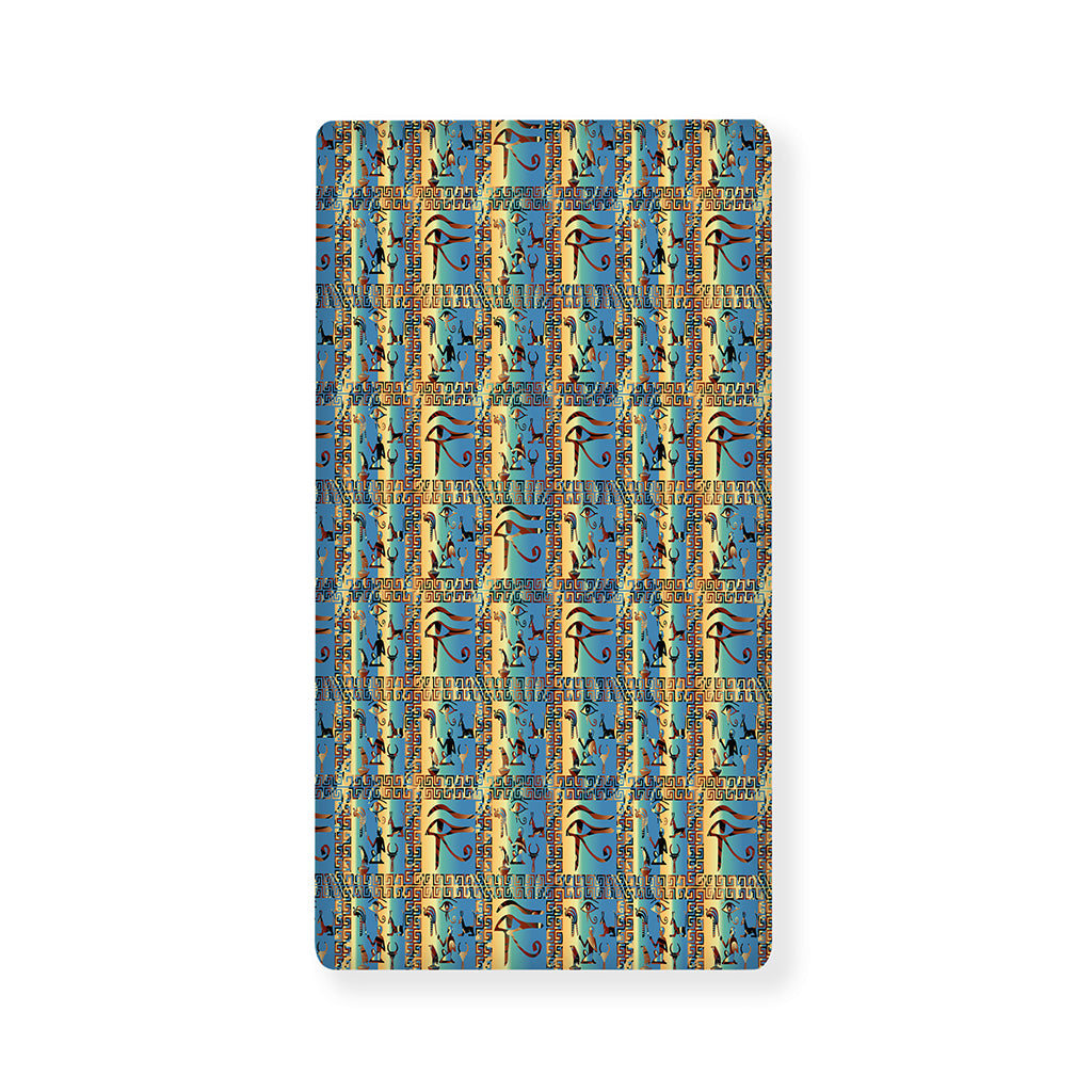Egyptian Eye Of Horus Pattern Print Baby Crib Sheet