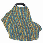 Egyptian Eye Of Horus Pattern Print Baby Seat Cover