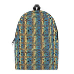 Egyptian Eye Of Horus Pattern Print Backpack