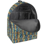 Egyptian Eye Of Horus Pattern Print Backpack