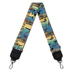 Egyptian Eye Of Horus Pattern Print Bag Strap