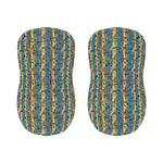 Egyptian Eye Of Horus Pattern Print Bar Stool Covers