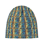 Egyptian Eye Of Horus Pattern Print Beanie