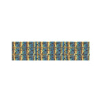 Egyptian Eye Of Horus Pattern Print Bed Runner