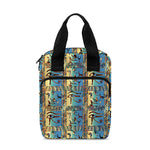 Egyptian Eye Of Horus Pattern Print Bible Tote Bag