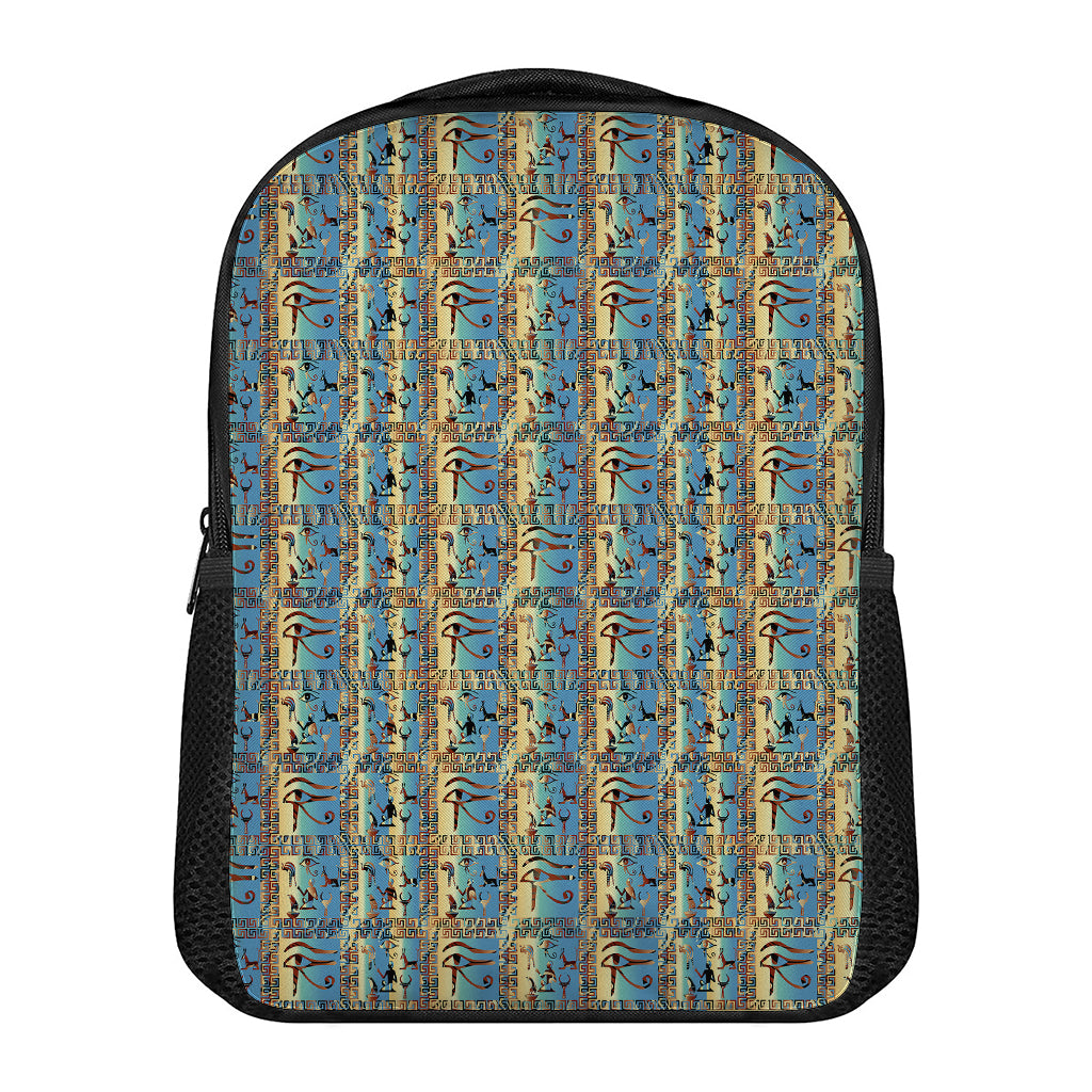 Egyptian Eye Of Horus Pattern Print Casual Backpack