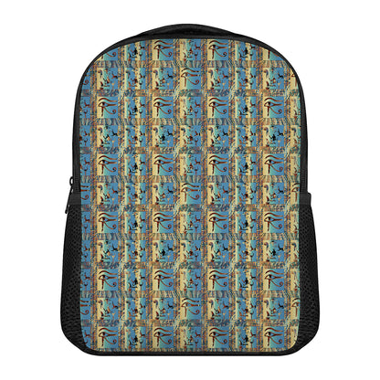 Egyptian Eye Of Horus Pattern Print Casual Backpack