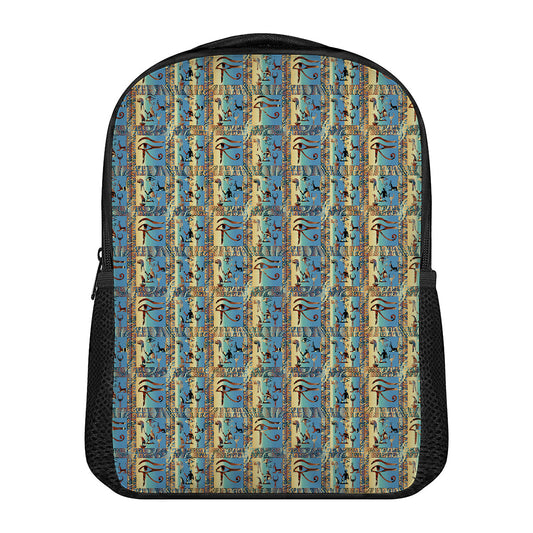 Egyptian Eye Of Horus Pattern Print Casual Backpack