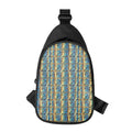 Egyptian Eye Of Horus Pattern Print Sling Bag