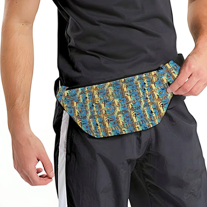 Egyptian Eye Of Horus Pattern Print Fanny Pack