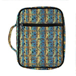 Egyptian Eye Of Horus Pattern Print Front Pocket Bible Bag