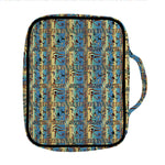 Egyptian Eye Of Horus Pattern Print Front Pocket Bible Bag