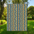Egyptian Eye Of Horus Pattern Print Garden Flag