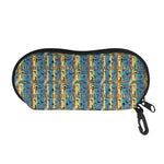 Egyptian Eye Of Horus Pattern Print Glasses Case