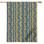 Egyptian Eye Of Horus Pattern Print House Flag