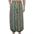 Egyptian Eye Of Horus Pattern Print Lantern Pants