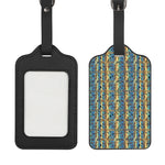 Egyptian Eye Of Horus Pattern Print Luggage Tag