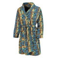Egyptian Eye Of Horus Pattern Print Men's Bathrobe