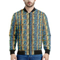 Egyptian Eye Of Horus Pattern Print Men's Bomber Jacket