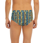 Egyptian Eye Of Horus Pattern Print Men's Briefs