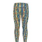 Egyptian Eye Of Horus Pattern Print Men's leggings