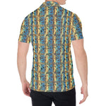 Egyptian Eye Of Horus Pattern Print Men's Shirt